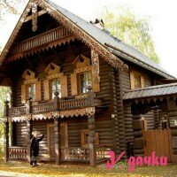 Красивый деревенский дом